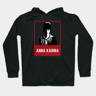 Anna karina~~~70s style Hoodie